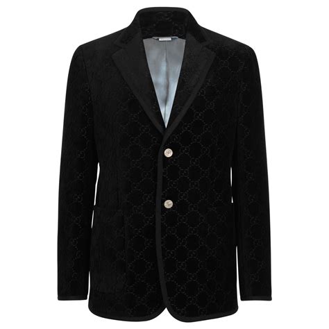 gucci velvet jacket long women|Gucci clothing line.